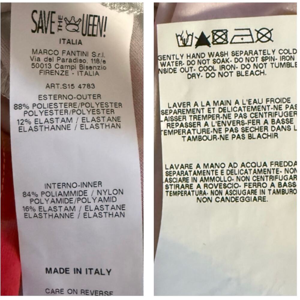 Save The Queen Multicolored Mixed Pattern A-Line … - image 5